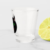 Halloween Black Cat Schnapsglas (Rechts)