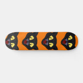 Halloween Black Cat Skateboard (Horizontal)