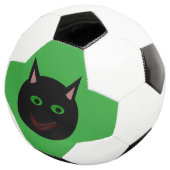 Halloween Black Cat Soccer Ball (Dreiviertel)