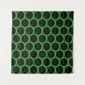 Halloween Black Cat Tapestry Wandteppich (Vorderseite)