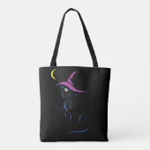 Halloween Black Cat Tasche (Rückseite)
