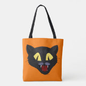 Halloween Black Cat Tasche (Rückseite)