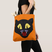 Halloween Black Cat Tasche (Von Nahem)
