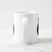 Halloween Black Cat Tasse (Rückseite)