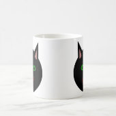 Halloween Black Cat Tasse (Mittel)