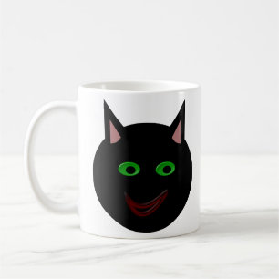 Halloween Black Cat Tasse