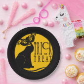 Halloween Black Cat Trick oder Treat Paper Teller (Party)