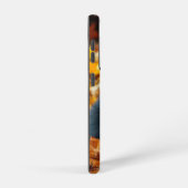 Halloween Black Cat und Pumpkin Samsung Galaxy Hülle (Rechte Seite)