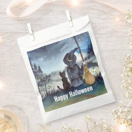 Halloween Black Cat und The Hexenkratzer Nacht Geschenktütchen