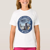 Halloween Black Cat und The Hexenkratzer Nacht T-Shirt (Vorderseite)