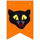 Halloween Black Cat Wimpelkette (Dritte Fahne)