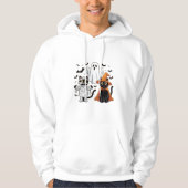 Halloween Black Cats – Cute & Spooky Design Hoodie (Vorderseite)