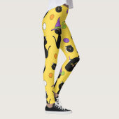 Halloween Black Cats Leggings (Rechts)