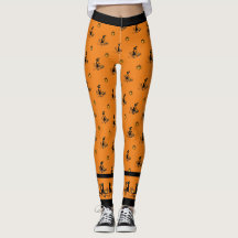 Halloween Black Cats - Orange