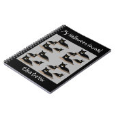Halloween Black Cats Spiral Notebook Notizblock (Linke Seite)