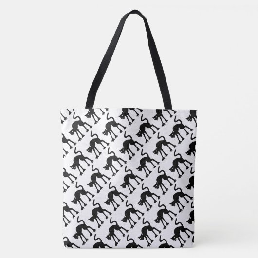 Halloween Black Cats Tasche (Vorderseite)