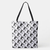 Halloween Black Cats Tasche (Rückseite)