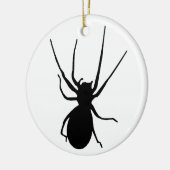 Halloween Black Creepy Spider Ornament (Links)