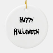 Halloween Black Creepy Spider Ornament (Hinten)