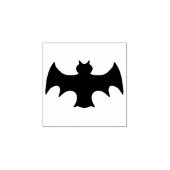 Halloween Black Flying Bat Rubber-Briefmarke Gummistempel (Prägung)
