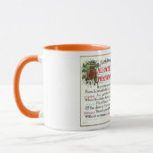 Halloween Black Hexe Vorsichtsmaßnahmen Vintag Tasse (Links)