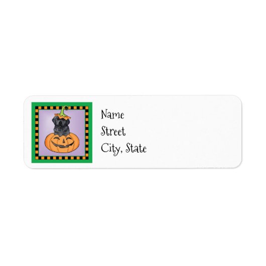 Halloween Black Lab (Vorne)