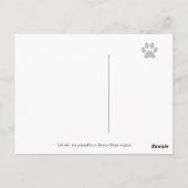 Halloween Black Labrador Riders! Postkarte (Rückseite)