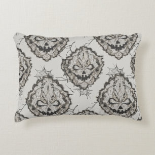 Halloween Black Lace Spiderweb Blanket & Dekokissen