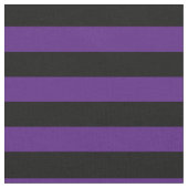 Halloween Black Lila Stripes Pattern Moderner Chic Stoff (Nahaufnahme)