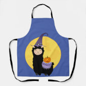 Halloween Black Llama Schürze (Vorderseite)