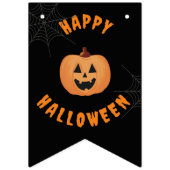Halloween Black & Orange Party Bunting Fahnen Wimpelkette (Erste Fahne)