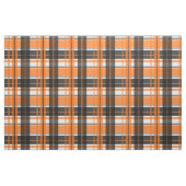 Halloween Black Orange White Kariert Stoff (Yard (91,4 cm))