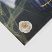 Halloween Black Pumpkin, Geister und Spider Web Seidenpapier (Ausschnitt)