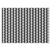 Halloween Black Pumpkins Muster Spooky Beängstigen Tischdecke (Vorderseite (Horizontal))