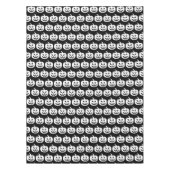 Halloween Black Pumpkins Muster Spooky Beängstigen Tischdecke (Vorderseite)