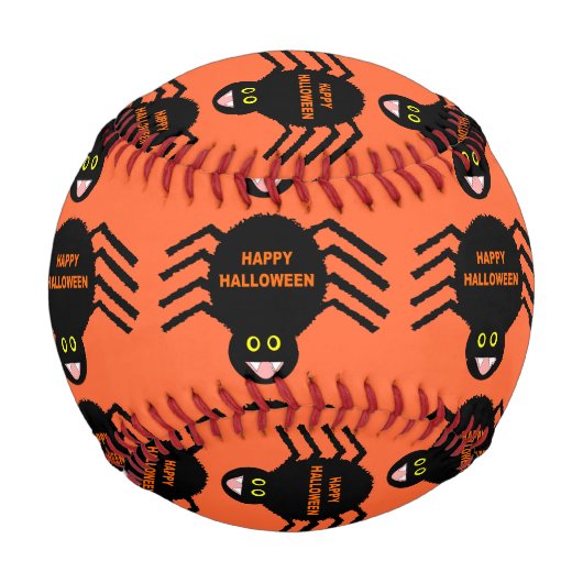 Halloween Black Spider Baseball (Vorderseite)