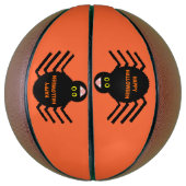 Halloween Black Spider Basketballs (Vertikal)