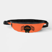 Halloween Black Spider Bauchtasche (Vorderseite)