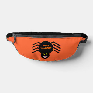 Halloween Black Spider Bauchtasche