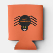 Halloween Black Spider Can Cooler Dosenkühler (Rückseite)