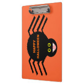 Halloween Black Spider Clipboard Klemmbrett (Links)