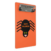 Halloween Black Spider Mini Clipboard Klemmbrett (Schrägansicht)