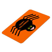 Halloween Black Spider Premium Magnet (Linke Seite)