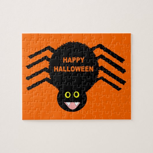 Halloween Black Spider Puzzle (Horizontal)