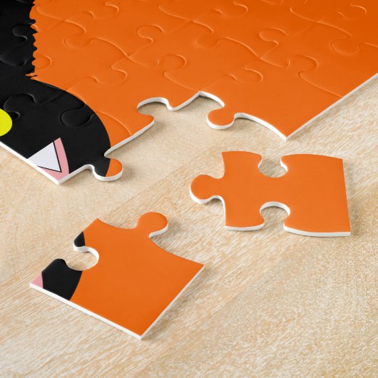 Halloween Black Spider Puzzle (Seite)