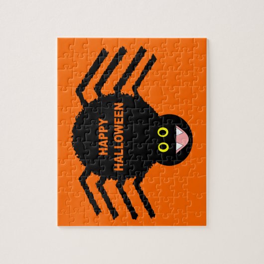 Halloween Black Spider Puzzle (Vertikal)