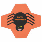 Halloween Black Spider Soccer Ball (Flach)