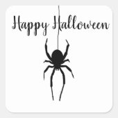 Halloween Black Spider Stickers (Vorderseite)