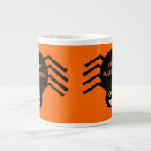 Halloween Black Spider Tasse (Vorderseite)