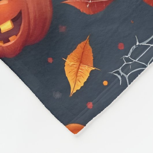 Halloween-Blanket Fleecedecke (Ecke)